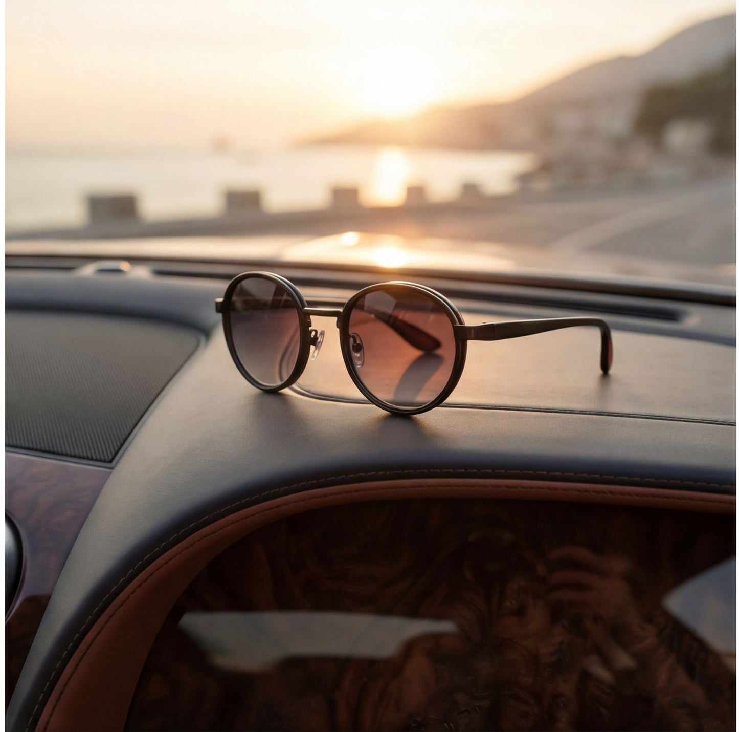 Jabari Legacy Retro Round Sunglasses |Unisex Vintage Fashion Shades
